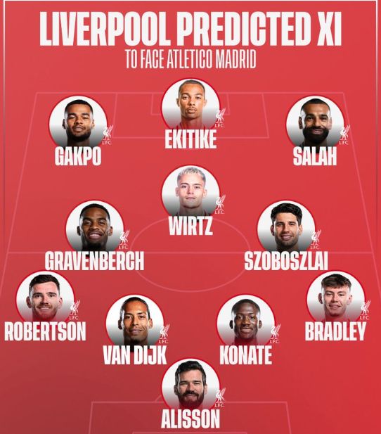 爱游戏体育网站-利物浦首发阵容公布，备战重要比赛