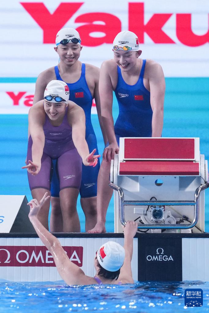 关于美国女子游泳4x200米自由泳接力夺冠,刷新世界纪录的信息 关于美国女子游泳4x200米自由泳接力夺冠,刷新世界纪录的信息